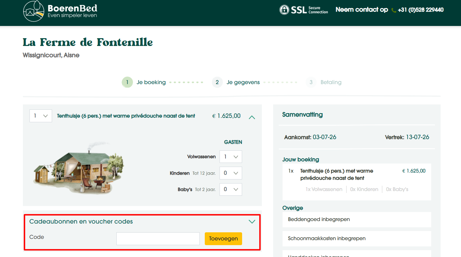 BoerenBed Kortingscode